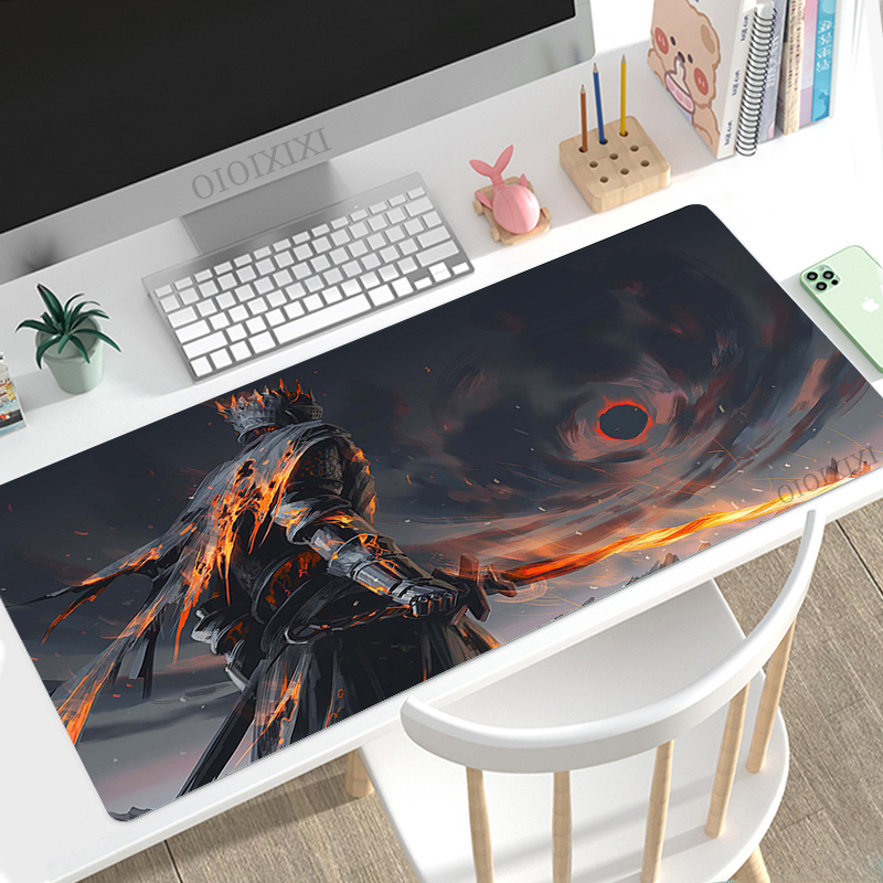 Dark Souls Mouse Pad Gamer XL  - огляд і ціна Desk Setup Dark