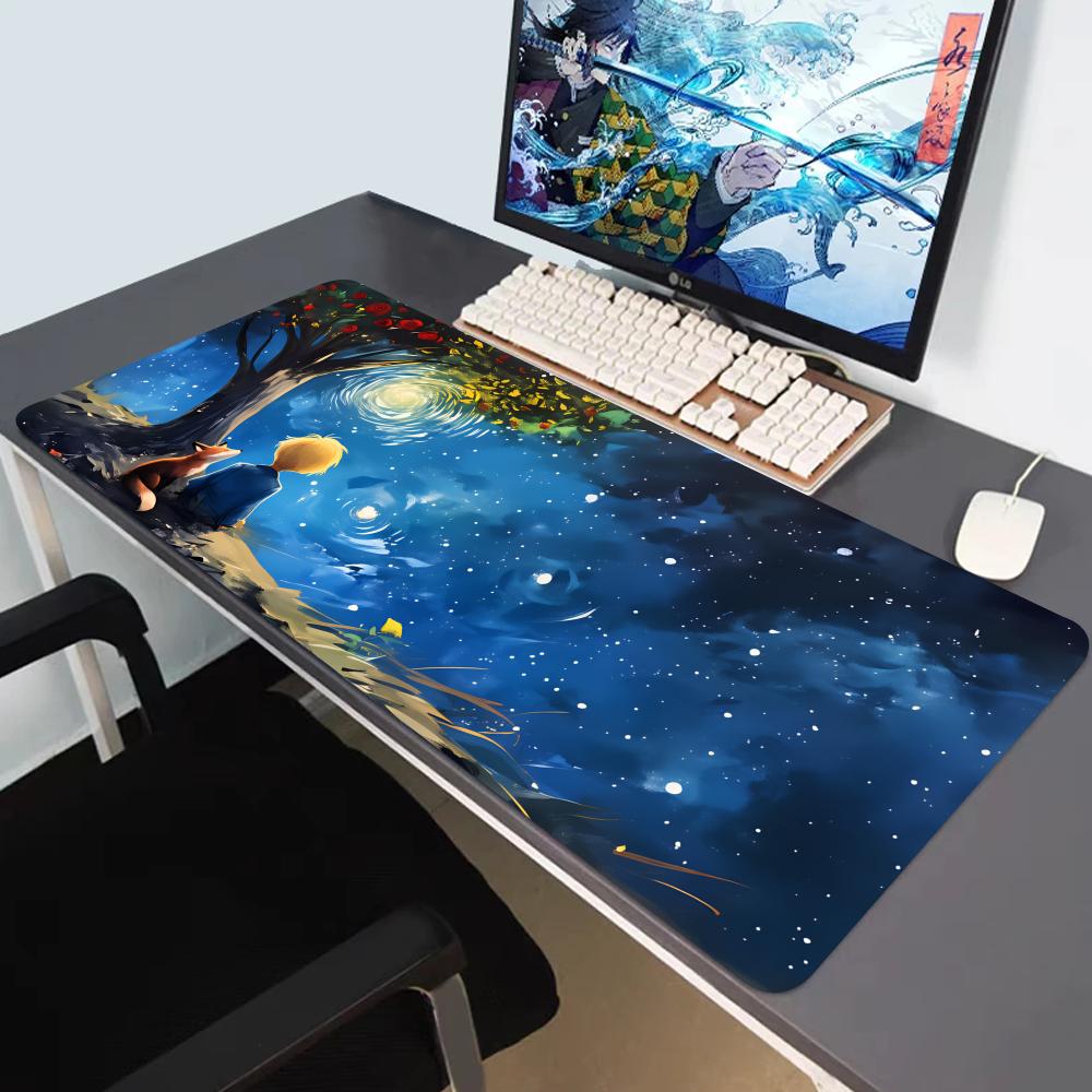 HYBXAXC red, Mouse starry Pad  - огляд і ціна Desk Setup Red